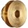 Boston Gear G1216 Grooved Pulley, Fits Round Belts 0.1875" or Smaller, 0.250" Face, Brass