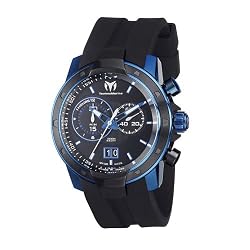 TechnoMarine Men's 611004 UF6 Black PVD Bezel Watch