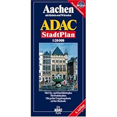ADAC Stadtplan Aachen: Mit Kelmis und W�rselen. GPS-genau. Mit City- und Durchfahrtsplan, Postleitzahlen, gro�er Umgebungskarte, Rad- und Wanderwegen