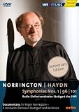 Haydn: Symphonies 1, 96, 101, & documentary "Norrington: between Stuttgart and Berkshire"
