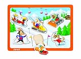 Janod - 05492 - Puzzle en Bois - Puzzle "Sports D'hiver" Image du produit