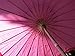 PaperLanternStore.com 32 Inch Fuchsia/Hot Pink Paper Parasol Umbrella, Scallop Shaped