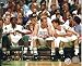 Larry Bird Signed Celtics 8x10 - On Bench