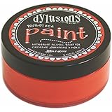 Ranger Dyan Reaveley's Dylusions Paint, 2 oz, Postbox Red