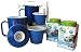 Handcrafted Ceramic Tea Mug with Organic Loose Leaf Teas Gift Set by The Tea Spot