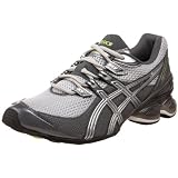 ASICS Men's GEL-Frantic 5 Running Shoe,Silver/Lightning/Lime,13 M US