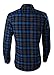 XQS Men's Long Sleeve Buffalo Checked Flannel Shirt