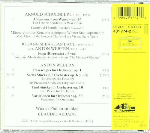 Cover image : Orchestral Works / Passacaglia