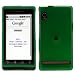 GTMax Green Durable Rubber Hard Snap On Crystal Cover Case for Verizon Motorola Droid A855 CDMA Cell Phone