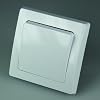 DELPHI Wechsel-Schalter 250V~/ 10A, inkl. Rahmen, UP, wei�
