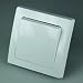 DELPHI Wechsel-Schalter 250V~/ 10A, inkl. Rahmen, UP, wei�