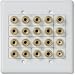 Niles HTP-7.1 Wall plate for 7.1-channel speaker connections