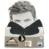 Rockjock Biker/Hiker/Ski Neck warmer - Scarf, Mask or Headband - Black