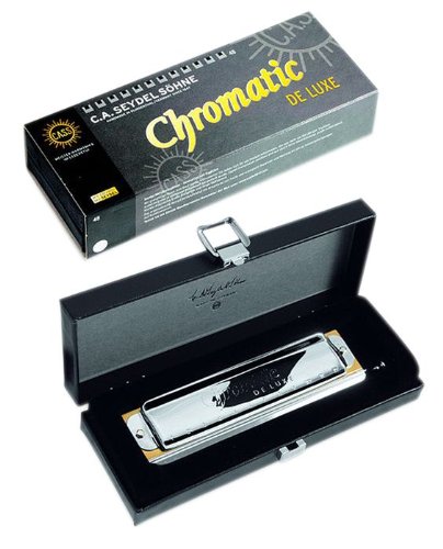 SEYDEL Chromatic DE LUXE Harmonica Low E On Sale