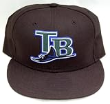 MLB New Era 59Fifty Tampa Bay Rays Fitted Baseball Cap, 7 3/8