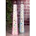 Baby Shower Birthday Candle, 1-21 Years (Pink) Image