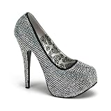 Plateaupumps Strass Größe: 39