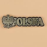 Metal Magnet - POLSKA with Eagle