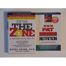 The Zone Diet (2 Book Set:, Enter The Zone Dietary Road Map, Fat Burning Nutrition)