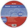 Wheel. Deutsch Pr�positionen. Sprachdrehscheibe: Artikel und Plural