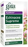 Gaia Herbs Echinacea Supreme, 60-capsule Bottle