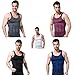 Roludom Men's Slimming Trimmer Body Shaper Vest Tank Top