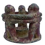 Circle of Friends Candle Holder - 5 Pre-Colombian Friends