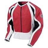 JACKET MERC LTHR RED SM - ICON -