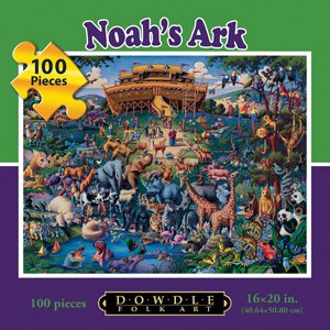 Noah's Ark 100pc 16x20 Jigsaw Puzzle by Eric Dowdle
