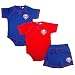 Philadelphia Phillies 3-piece Infant Creeper and Short Set by Majestic Athletic