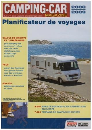 Camping Car - Planificateur de voyage - Edition 2008-2009