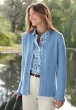 Novelty Stitch V-neck Cardigan (Ruffle Placket Shirt Sold Separately)