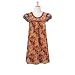 Embellished Autumn Florals Dress (Petite, Tall & Misses Sizes XS-3X)