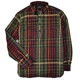 RLX Ralph Lauren Men's Plaid Twill Pullover Shirt