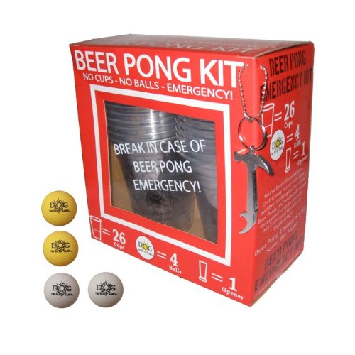 Beer Pong Game Emergency Kit