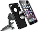 Car Mount, Ramkon Magnetic Universal CD Slot Mount Holder for the Galaxy S6/S6 Edge, LG G4, Asus ZenFone 2, Apple iPhone 6 6 Plus, iPhone 5S 5C 5 4S, Samsung Galaxy S5 S4 S3, Nexus 5 4, HTC M9