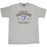 Tampa Bay Lightning - Lightning Old Time Hockey Gray Arch Tee