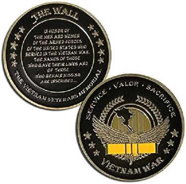 Vietnam veteran challenge coin - SERVICE VALOR SACRIFICE COMMEMORATIVE COIN CHALLENGE MARINE CORPS MILITARY