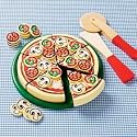 Wooden Pretend Food Pizza Set