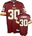 LaRon Landry Youth Jersey: Reebok Dark Red Replica #30 Washington Redskins Jersey - Small (8)