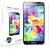 Tech Armor Samsung Galaxy S5 Premium Ballistic Glass Screen Protector - Protect Your Screen from Scratches and Drops - 99.99% Clarity and Accuracy