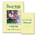 The Herb Walk DVD w / 96 page booklet shows you plants & herbs u...