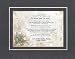 Personalized Touching and HeartfelPoem for Wedding - To Have and To Hold . . . Poem on 11 x 14 inches Double Beveled Matting