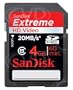 4GB Sandisk Extreme SDHC Card 30MB/s