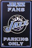 Utah Jazz Fans Parking Only Sign NBA Licensed