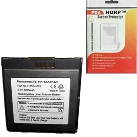Click here to buy HQRP High Capacity Internal PDA Battery Replacement for HP Compaq iPaq Pocket PC 5100... by HQRP.