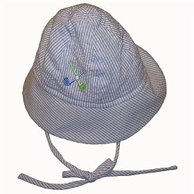 Florence Eiseman hat with golf clubs