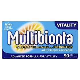 Seven Seas Multibionta Vitality Complete Multvitamin with Probiotics Tablets 90