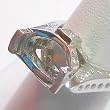 14K White Gold Diamond Semimount