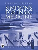Simpsons Forensic Medicine, 12Ed